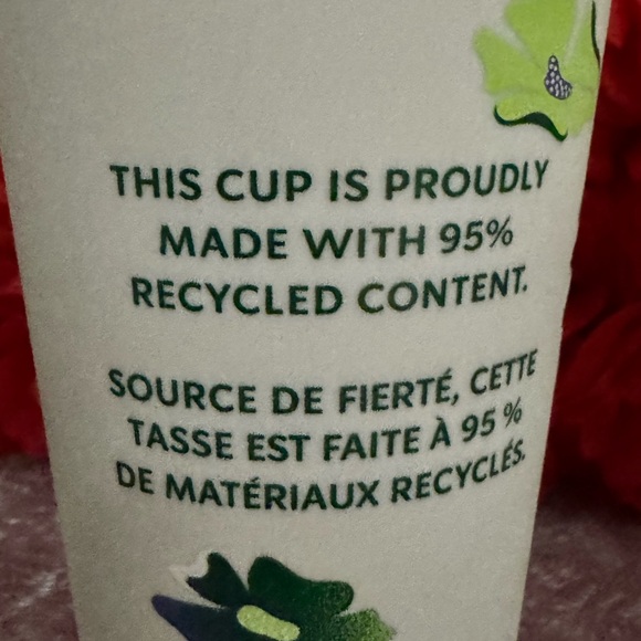 NWT🌿Starbucks Spring 2025 Earth Day Plastic Venti Cold, Grande Hot Reusable Cups - Picture 5 of 5